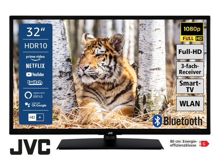 - JVC LT-32VF5157 LED-Fernseher mit Full-HD-Auflösung, in Farbe SCHWARZ Ansicht 1