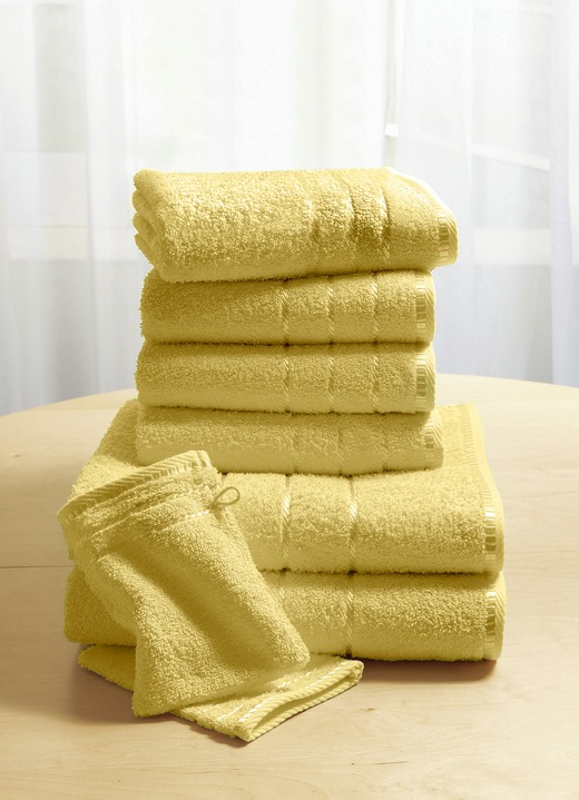 Weiche Walkfrottier-Handtücher aus reiner Baumwolle - Handtücher | BADER