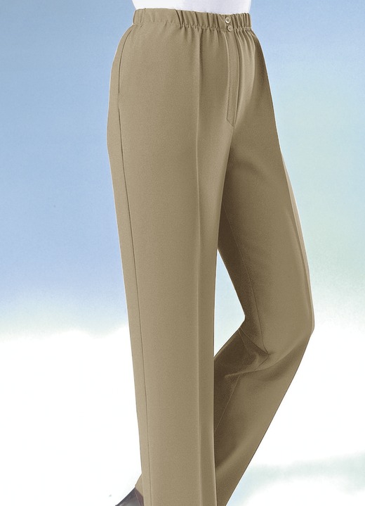 Hosen - Hose mit eingearbeiteter Tresortasche, in Größe 019 bis 054, in Farbe CAMEL Ansicht 1