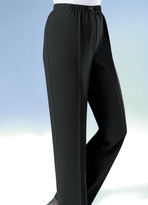 SALE % - Hose mit eingearbeiteter Tresortasche, in Größe 020 bis 056, in Farbe SCHWARZ Ansicht 1