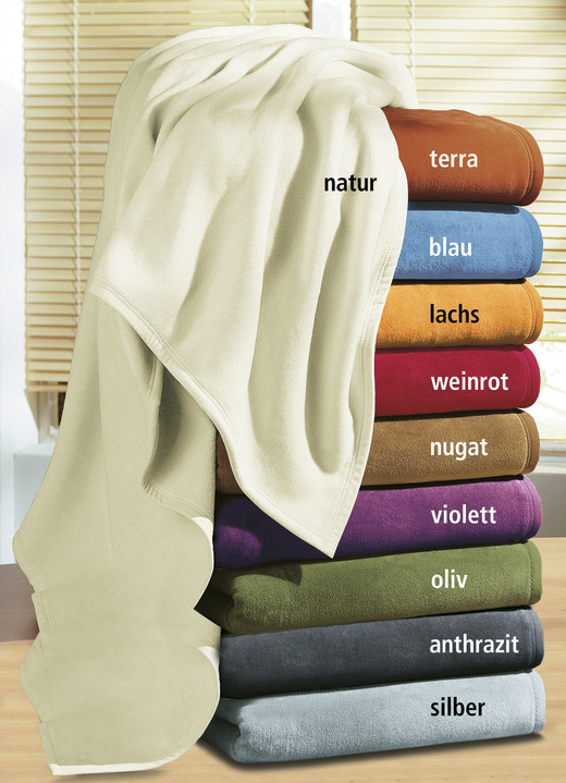Hochwertige Schlafdecke mit Veloursband-Einfassung - Decken | BADER
