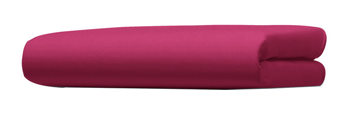 Spannbetttücher - Strapazierfähiges Multi-Stretch-Jersey-Spannbetttuch, in Größe 133 (1 Spannbetttuch, 90–100/200 cm) bis 138 (1 Spannbetttuch, 180–200/200 cm), in Farbe RUBINROT Ansicht 1