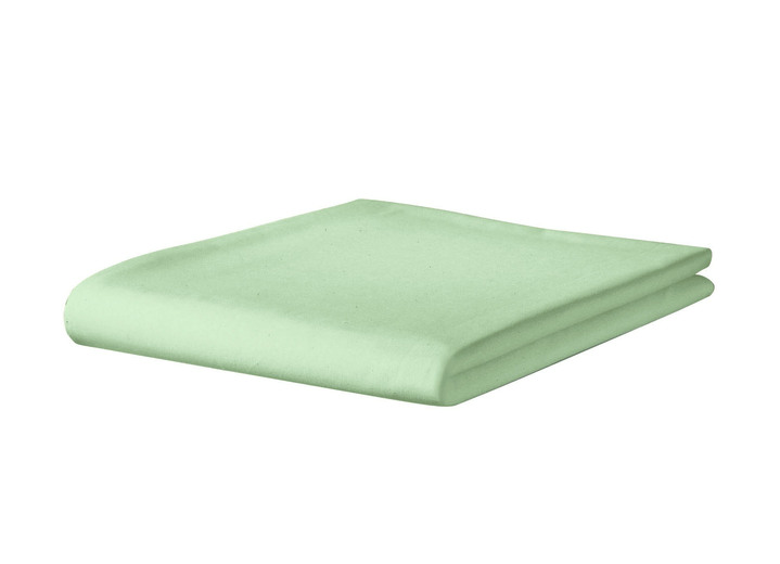 Spannbetttücher - Atmungsaktiv und hautfreundliche Betttücher und Spannbettücher, in Größe 131 (2 Betttücher, 150/ 250 cm) bis 138 (1 Spannbetttuch, 200/ 200 cm), in Farbe LIND Ansicht 1