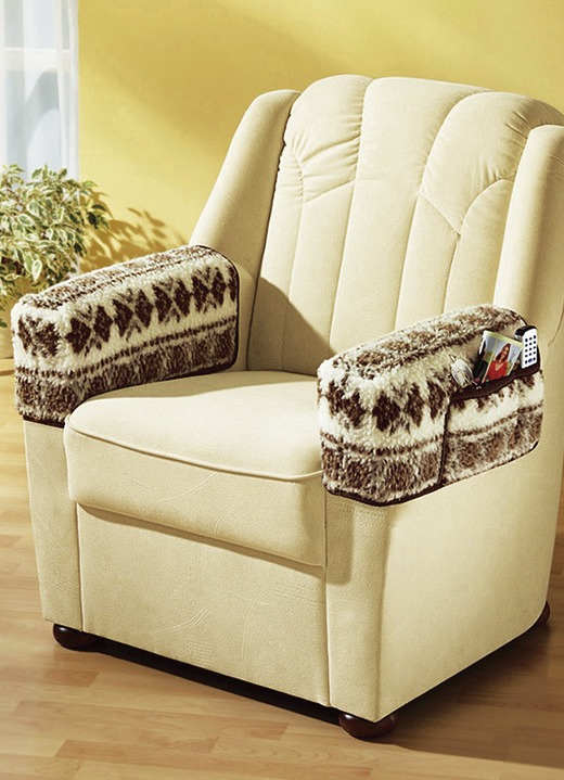 Wohnaccessoires aus Schafschurwolle - Sessel- & Sofaüberwürfe | BADER