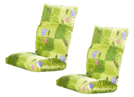 Polster für Ihre Gartenmöbel: bequeme Farben in fröhlichen Sitzkissen