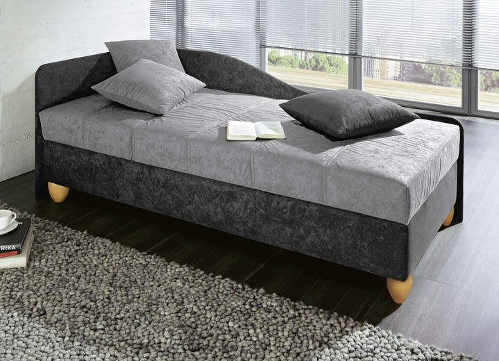 Komfort-Studioliege auf massiven Holzfüßen - Betten | BADER