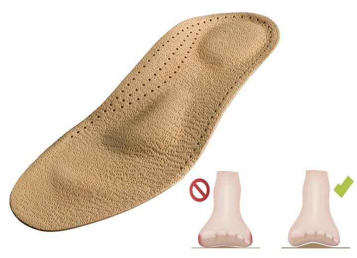 FußGut" Leder-Komfort-Fußbett - Schuhe & Einlagen | BADER