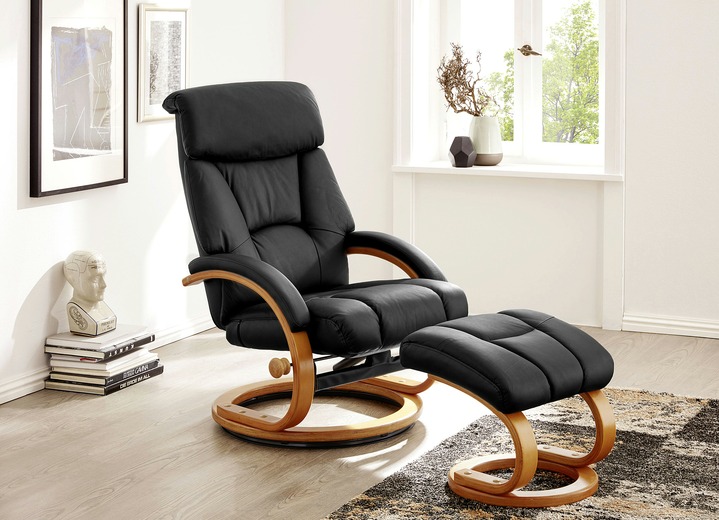 Relax-Sessel mit Hocker - Polstermöbel | BADER