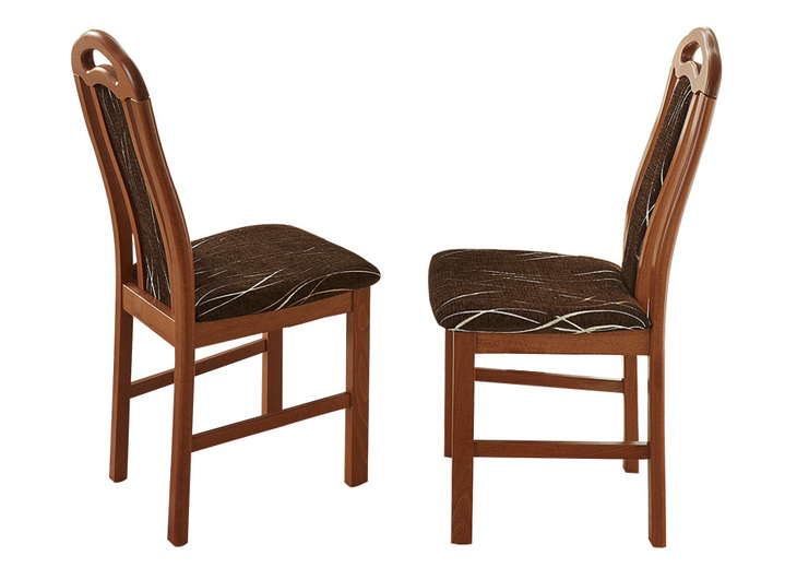 Esszimmerstühle, 2er-Set, aus massiver Buche - Stühle & Sitzbänke | BADER