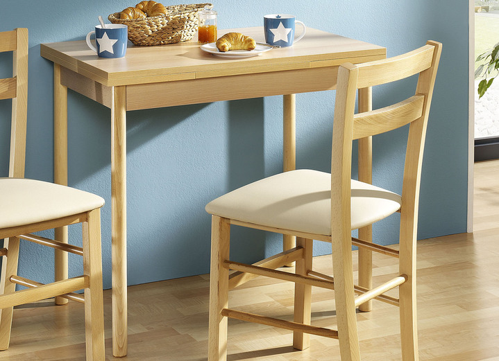 Esstisch mit Beinen aus massiver Buche - Küchenmöbel | BADER
