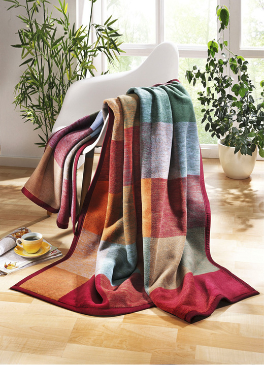 Schlafdecke von Borbo aus Baumwolle nach Global Recycled Standard - Decken  | BADER