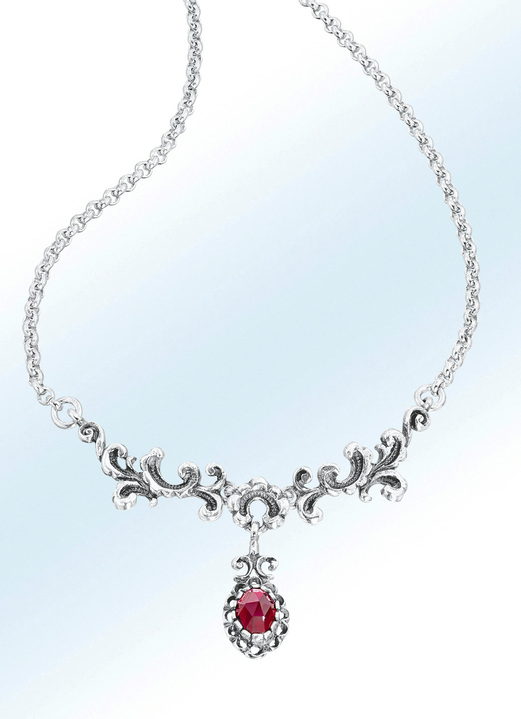 Halskette im Antik-Design - Damen-Silberschmuck | BADER