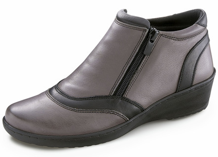 Gemini Stiefelette mit Seitenreißverschlüssen