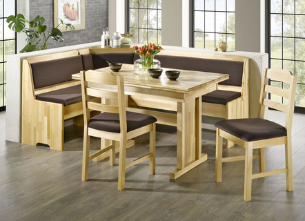 Esszimmermöbel - Tisch und Stühle aus Massivholz - Stühle & Sitzbänke |  BADER