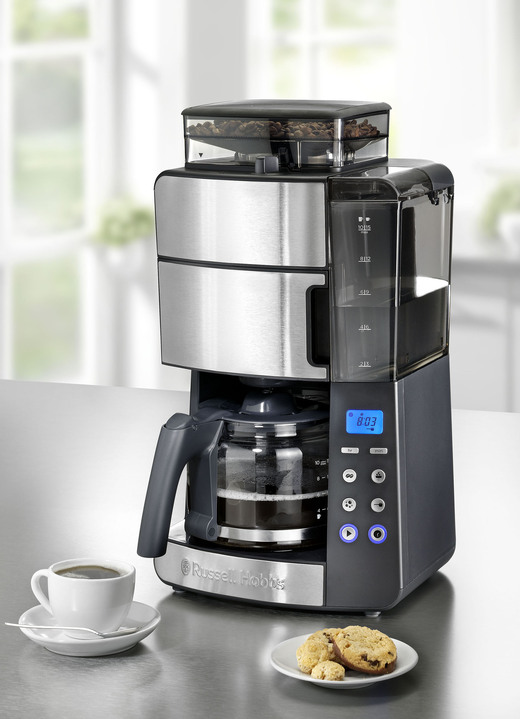 Russell Hobbs Kaffeemaschine mit integriertem Kegelmahlwerk - Elektrische  Küchengeräte | BADER