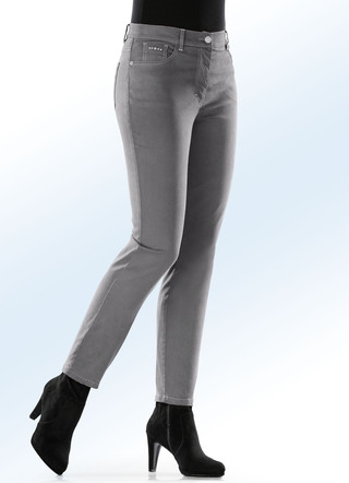 Hose in 5-Pocket-Form mit softem Griff