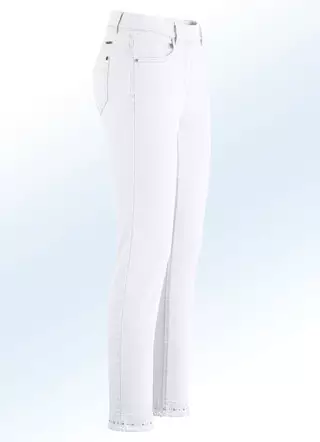 Weiße & elegante Hose für Damen in verschiedenen Größen