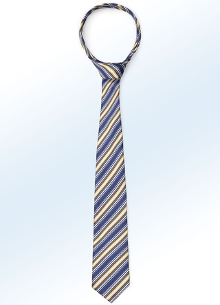 Gestreifte Krawatte in 5 Farben - Accessoires | BADER