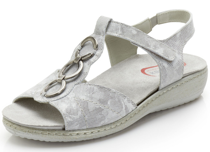 Sandale mit Metallschmuck - Schuhe | BADER