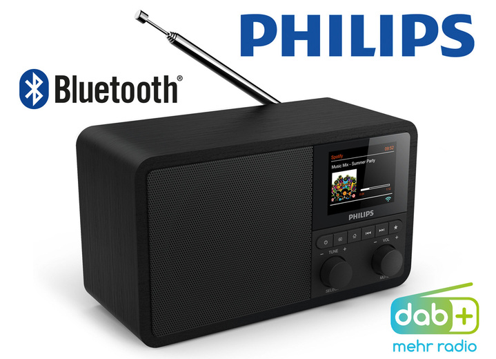 Philips TAPR802/12 Internet-Radio für noch mehr Unterhaltung - Soundsysteme  | BADER