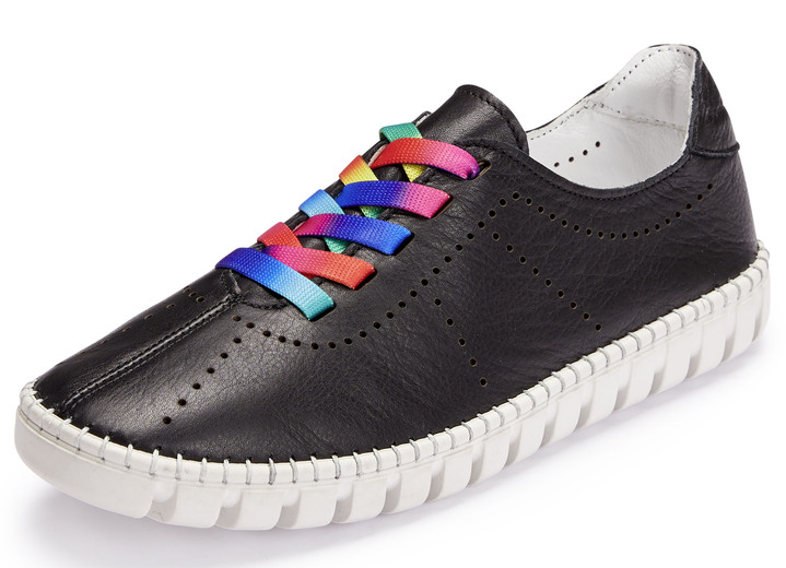 Gemini Schnürschuh mit Schnürsenkel in Regenbogen-Farben - Schuhe | BADER