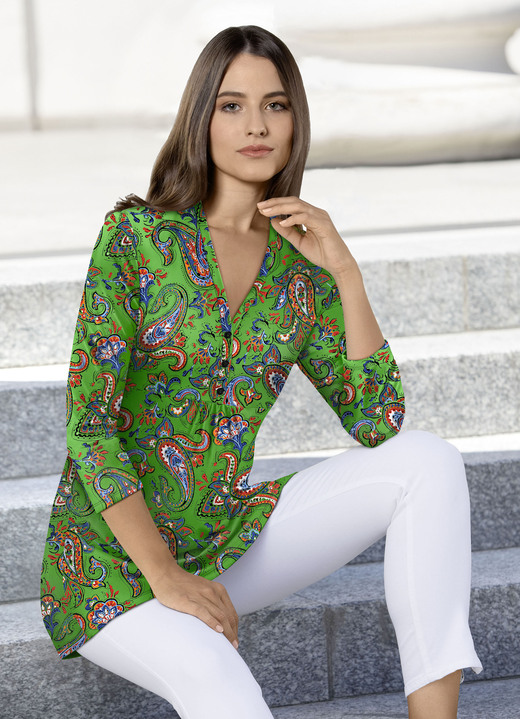 Paisley-Dessin Mode - | Shirt-Tunika Deutschland BADER mit aus