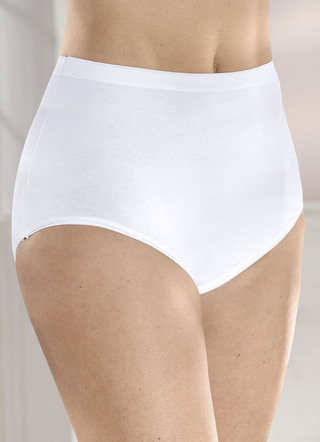 Hanes Damen Übergröße Nylon Slip Plus Panty (3 Stück) - Mehrfarbig