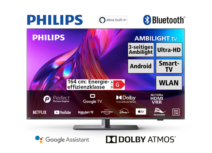 Philips PUS8808/12 4K-Ultra-HD-LED-Fernseher - Fernseher | BADER