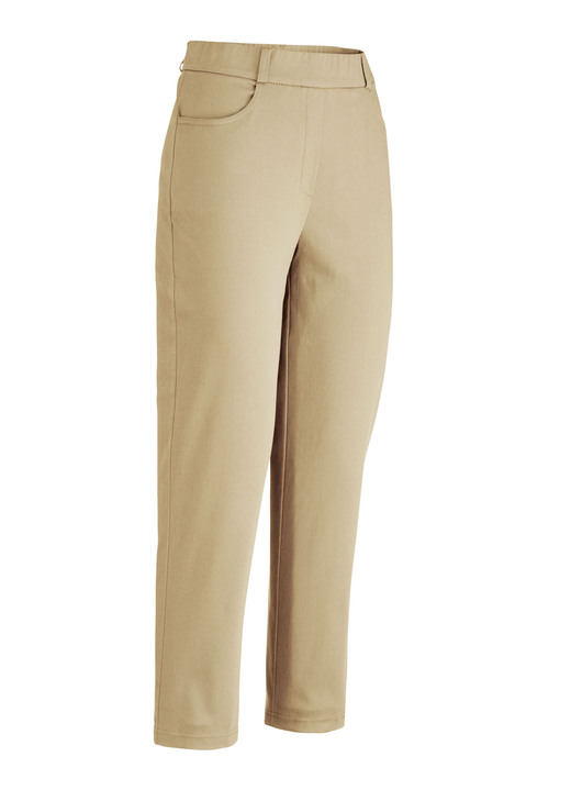 Hosen in Schlupfform - Hose, in Größe 018 bis 052, in Farbe BEIGE Ansicht 1