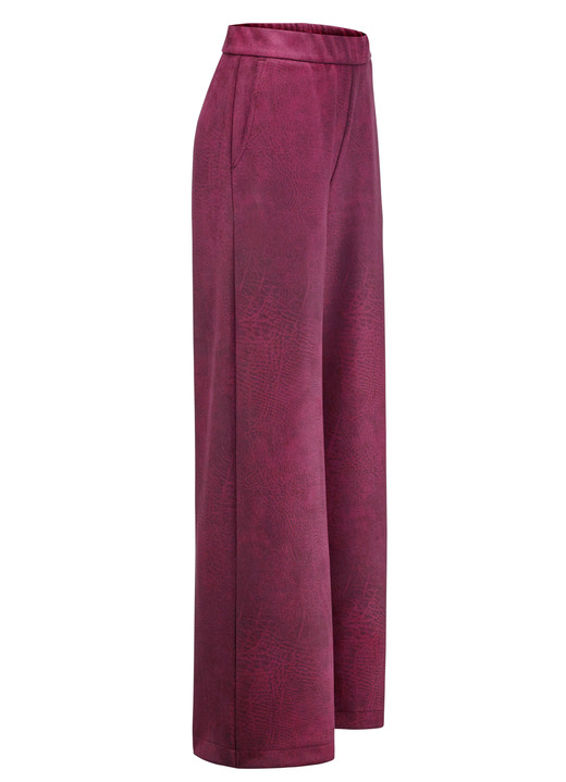 Hosen in Schlupfform - Hose in bequemer Weite, in Größe 017 bis 052, in Farbe BORDEAUX Ansicht 1
