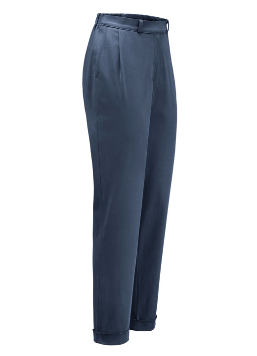 Hosen in Schlupfform - Knöchellange Hose in Schlupfform, in Größe 018 bis 052, in Farbe MARINE Ansicht 1
