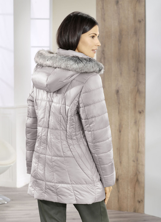 Winterjacken - Jacke mit abnehmbarer Kapuze, in Größe 036 bis 054, in Farbe CAPPUCCINO Ansicht 1