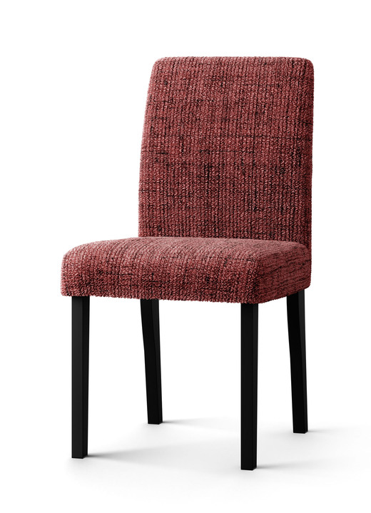 Sessel- & Sofaüberwürfe - Pflegeleichte Stretchbezüge in Mikrofaser-Qualität, in Größe 101 (Sesselbezug) bis 106 (Stuhlbezug), in Farbe ROT Ansicht 1