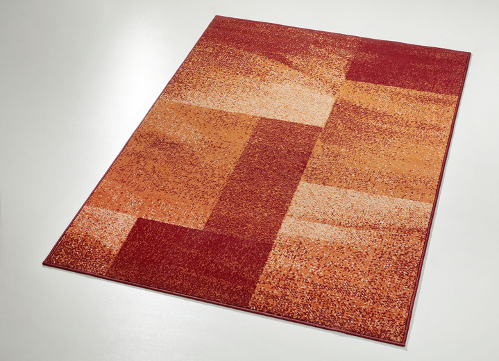 Modern - Kombifreundliche Brücken und Teppiche, in Größe 111 (Brücke, 60x110 cm) bis 288 (Teppich, 240x330 cm), in Farbe ROT Ansicht 1