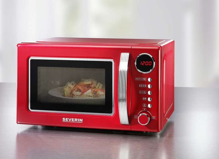 SEVERIN Retro-Mikrowelle mit Grillfunktion - Elektrische Küchengeräte |  BADER