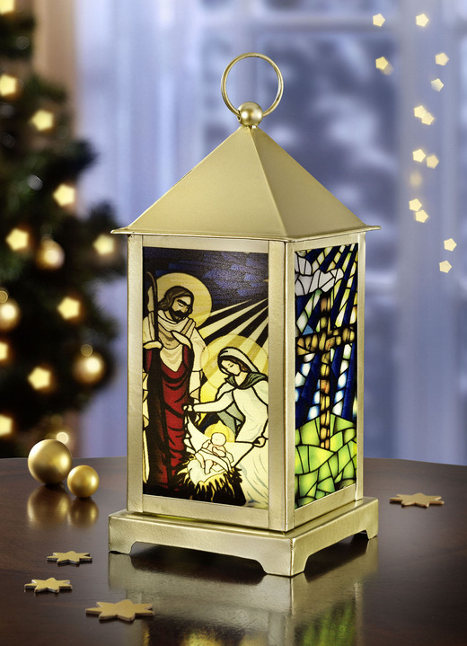 Beleuchtete Laterne - Weihnachtliche Dekorationen | BADER