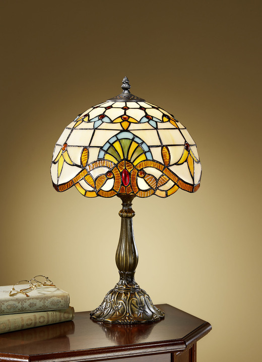 Tiffany-Tischleuchte, 1-flammig - Lampen & Leuchten | BADER